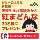 イベント「ゼリーのような新食感！愛媛生まれ 高級みかん 『紅まどんな』30名様にプレゼント」の画像