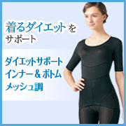 「普段の動作をカロリー消費へ導く。ダイエットサポートインナー&ボトム（メッシュ調）」の画像、株式会社シャルレのモニター・サンプル企画