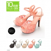 「12cmセクシー美脚レースサンダル■10名様モニター募集」の画像、夢展望株式会社のモニター・サンプル企画