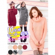 「2wayオフタートルケーブルニットワンピース■10名様モニター募集」の画像、夢展望株式会社のモニター・サンプル企画