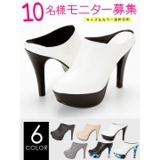 「12cmヒール美脚サボパンプス■10名様モニター募集」の画像、夢展望株式会社のモニター・サンプル企画