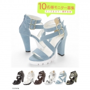 「11cmヒールキャタピラーストームベルトサンダル■10名様モニター募集」の画像、夢展望株式会社のモニター・サンプル企画