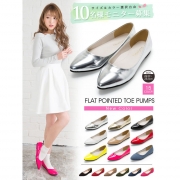 「フラットポインテッドトゥパンプス■10名様モニター募集」の画像、夢展望株式会社のモニター・サンプル企画