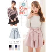 「ウエストリボンフレアキュロットパンツ■10名様モニター募集」の画像、夢展望株式会社のモニター・サンプル企画