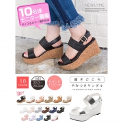 「厚底コンビネーションサンダル■10名様モニター募集」の画像、夢展望株式会社のモニター・サンプル企画