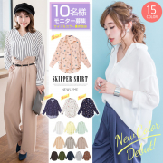 「前後差ジョーゼットスキッパーシャツ■10名様モニター募集」の画像、夢展望株式会社のモニター・サンプル企画