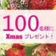 100名様にドドドーーーンと、クリスマスプレゼント♪/モニター・サンプル企画
