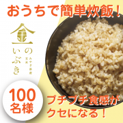「【100名様】宮城県のブランド玄米「金のいぶき」を美味しく召し上がっている風景を投稿してくれる方大募集！」の画像、モニプラおすすめ食品サイトのモニター・サンプル企画