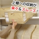 衣替えに大活躍！上棚への収納ラクラク&寝具や衣類の収納に役立つ柔らかな収納ケース/モニター・サンプル企画