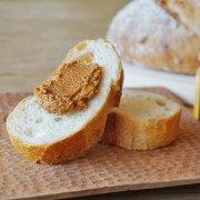 「試食モニター募集／薬売りのねりきなこ 4個 箱入 〔95g&times;4〕 きな粉 ペースト★産直お取り寄せ」の画像、株式会社ふるさとサービスのモニター・サンプル企画