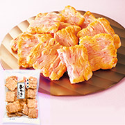 「海老の風味とサクサクした食感が止まらなくなる人気の【虎焼き 海老】15名様！」の画像、株式会社もち吉のモニター・サンプル企画