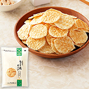 「人気のパリッと食感のうす焼せんべい【うす焼サラダ】16名様！」の画像、株式会社もち吉のモニター・サンプル企画