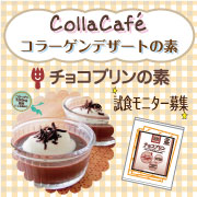 「溶かして、混ぜて、冷やすだけ！コラーゲン入り簡単デザートの素★試食モニター募集！」の画像、新田ゼラチンダイレクトのモニター・サンプル企画