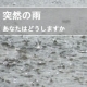 イベント「突然の雨、あなたはどうしますか？」の画像