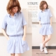 イベント「羽織りとしてもワンピとしても着回し☆ストライプ柄シャツワンピース■モニター2名様」の画像