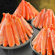 「【お顔出し写真・年齢出し募集】本ズワイ蟹 棒肉むき身 大漁 4パックセット」の画像、株式会社アクセルクリエィションのモニター・サンプル企画