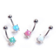 イベント「へそピアス 14G オーロラカラージュエル ☆お好きなカラーをプレゼント」の画像