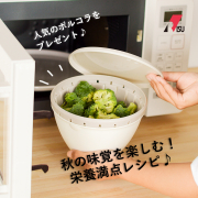 「＼SNSで人気の&rdquo;ボルコラ&rdquo;をプレゼント／＊5名様＊『秋の味覚を楽しむ！栄養満点レシピ♪』募集！ 」の画像、リス株式会社のモニター・サンプル企画