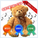 世界でたった一つ、お子様の名前を歌う クマのぬいぐるみ　3名さまにプレゼント！/モニター・サンプル企画