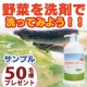 イベント「野菜と洗剤で洗ってみよう！手にもやさしい松の液体エコ石鹸サンプル50名様」の画像