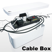 「配線すっきり！ケーブルボックス（プラス株式会社ガラージ事業部）」の商品画像