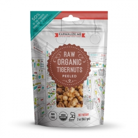 「オーガニック タイガーナッツ(皮なし)56g｜Karmalize Me（ブリリアントアース株式会社）」の商品画像
