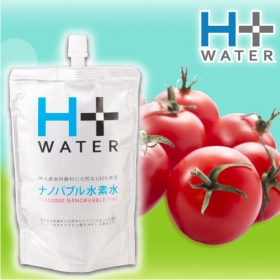 「阿蘇のトマトプレゼント付！南阿蘇の水素水　H+WATER　【330ml&times;30本】（ルーシッド株式会社）」の商品画像