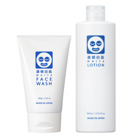「透明白肌 ホワイトフェイスウォッシュ＋ホワイトローション（株式会社石澤研究所）」の商品画像