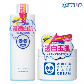 透明白肌　ホワイトローション＆ホワイトケアクリームの商品画像
