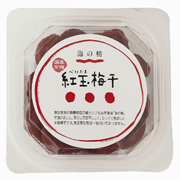 海の精ショップの取り扱い商品「海の精　国産特栽・紅玉梅干　200ｇ」の画像