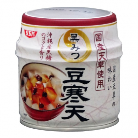 清水食品株式会社の取り扱い商品「SSK 国産天草使用黒みつ豆寒天」の画像