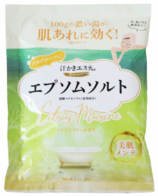 「汗かきエステ気分スペシャリテエプソムソルトシトラスマリン　100g（株式会社マックス）」の商品画像の1枚目
