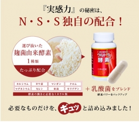 「ダイエットも健康もキホンは『酵素』！ウルトラ酵素neo 麹菌由来酵素（美脚、短期集中ダイエット、酵素サプリメントの株式会社エヌ・エス・エス）」の商品画像の3枚目