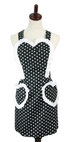 キャロリンズキッチン☆スィートハート エプロン ブラックの口コミ（クチコミ）情報の商品写真