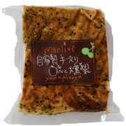 デンマーク産豚使用！オリーブ燻製手造りベーコン（ブロック）＜400ｇ＞　冷凍の商品画像