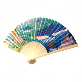 海中散歩おともだち扇子の口コミ（クチコミ）情報の商品写真