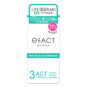 「エファクト スキンセラム アクネ＜薬用美容液＞【医薬部外品】（株式会社スタイリングライフ・ホールディングス BCL カンパニー）」の商品画像の2枚目