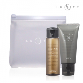 LUTY ルーティー シャンプー ＆ トリートメント ポーチ付き ミニセットの口コミ（クチコミ）情報の商品写真