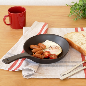 POTPURRI ポトペリー スキレット エルド M 17cm 陶器 フライパンの口コミ（クチコミ）情報の商品写真