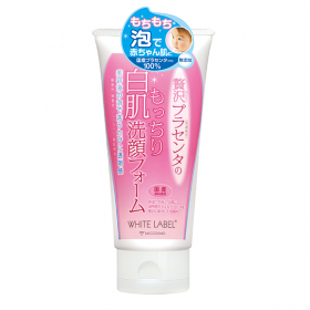 「ホワイトラベル　贅沢プラセンタのもっちり白肌洗顔フォーム（ミックコスモ★ファンサイト）」の商品画像