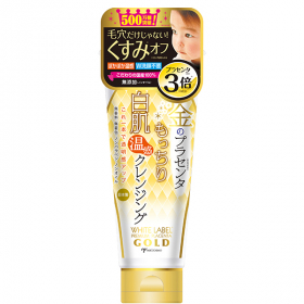 ホワイトラベル　金のプラセンタもっちり白肌温感クレンジングの商品画像