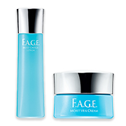 エファージュ　モイストベールクリーム30g モイストチャージローション120ml エファージュ・モイストチャージローション＆モイストベールクリームの