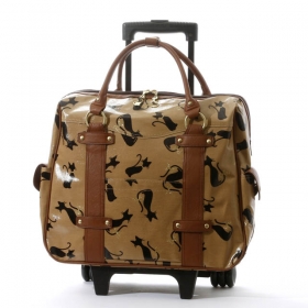 「カシュカシュ cachecache(ネコ柄トラベルカート)（株式会社 アンビリオン）」の商品画像