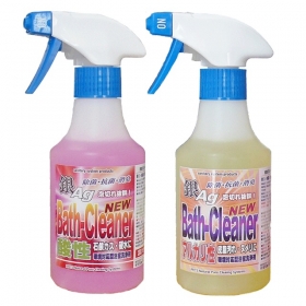 銀イオンの力で除菌洗浄★無リン無塩素、石鹸カス湯垢掃除用銀バスクリーナーのセットの商品画像