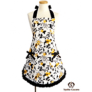 「トキメキシルエットスリムエプロン（シュシュ付）（通販・お取り寄せのショッピングフィード）」の商品画像