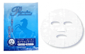 驫潤プレミアム馬プラセンタマスク　1シート23ｍｌの商品画像