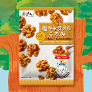【美実PLUS】塩キャラメルくるみの商品画像