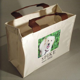 「ファスナー付スクエアトート（株式会社グレート・ローク・アソシエイツのフォトグッチュe-shop）」の商品画像の1枚目