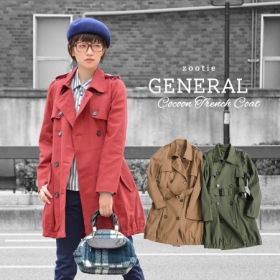 「ジェネラルツイルレギンスから生まれたトレンチコートなど、きれいめアウター4種（有限会社ズーティー）」の商品画像