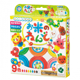 お米のねんど9色の商品画像